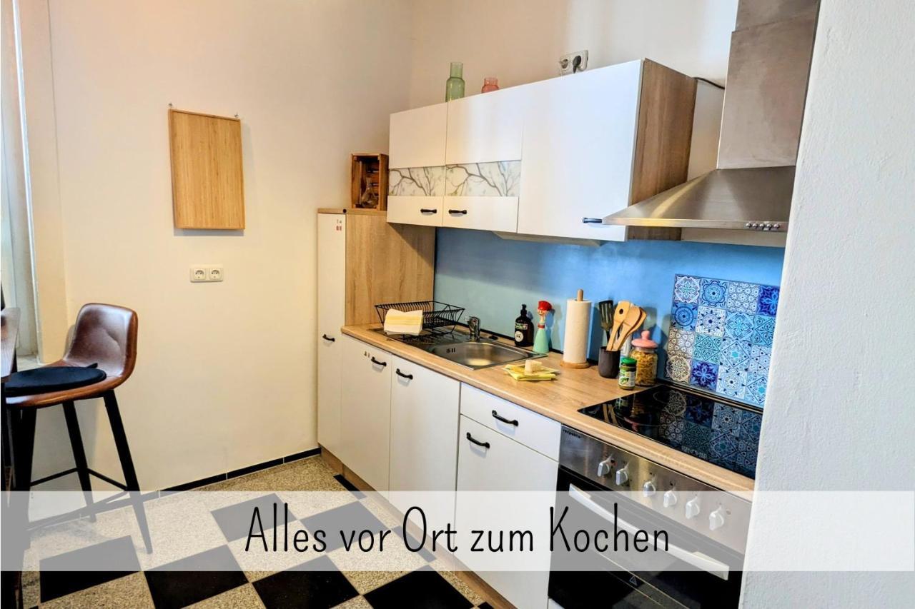 Uhlpartment - Romantisches Apartment Im Zentrum 울첸 외부 사진