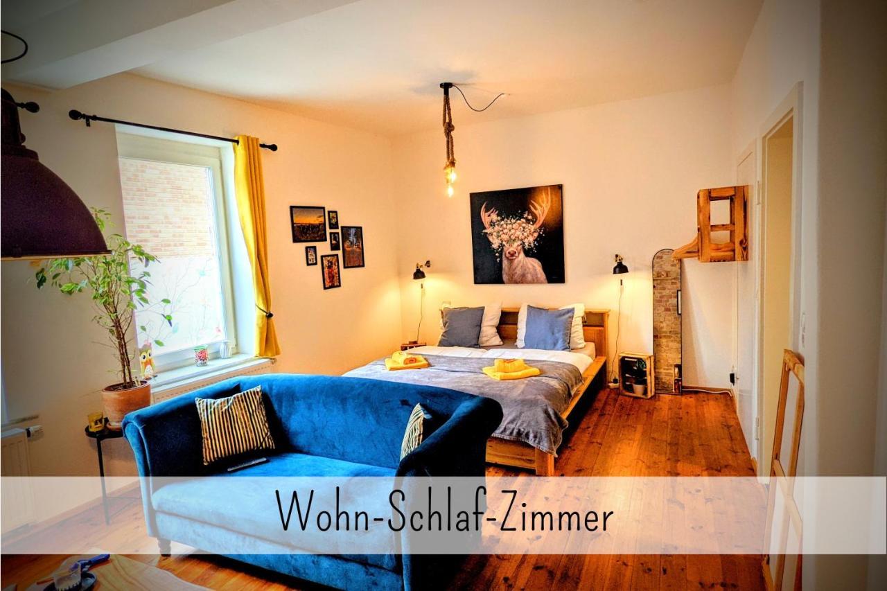 Uhlpartment - Romantisches Apartment Im Zentrum 울첸 외부 사진