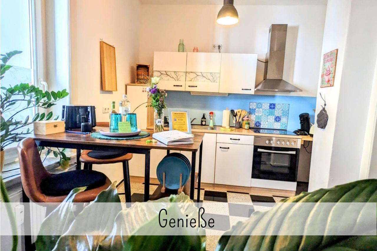 Uhlpartment - Romantisches Apartment Im Zentrum 울첸 외부 사진